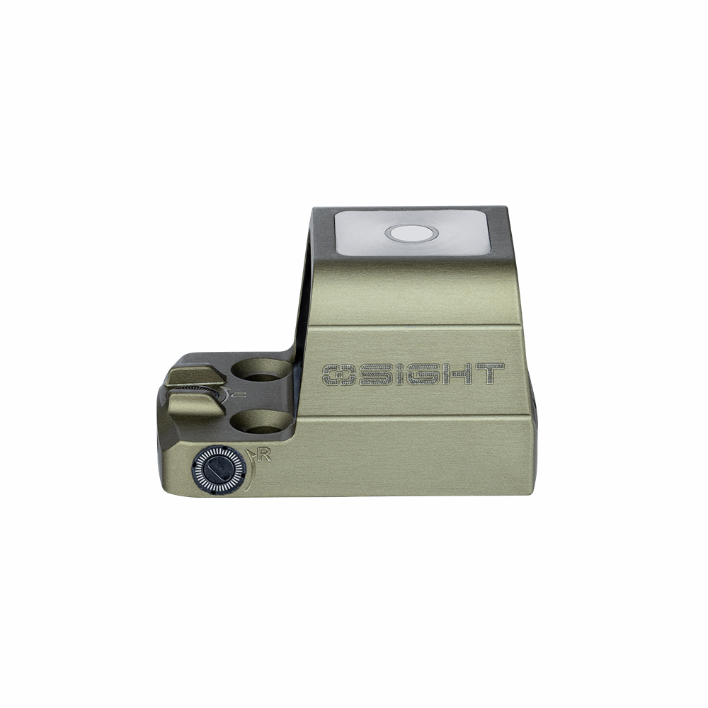 Osight S Olive Green Enclosed Red Dot 2 MOA Dot & 32 MOA Circle OAL™ Housing