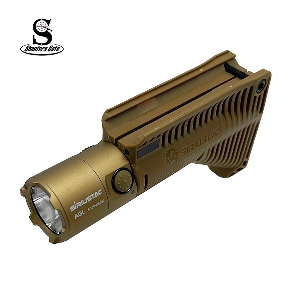 Shooters Gate Triangle Grip Tactical Flashlight w/ Strobe 1600 Lumens