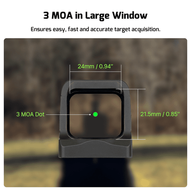 Osight 3 MOA with Magnetic Charging Cover
