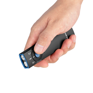 Arkfeld Pro Flat EDC Flashlight with LED Light, UV and Laser-Limit Color