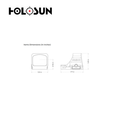 Holosun HE507COMP‑GR Optical Sight