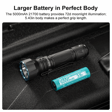 Javelot Long Range Outdoor Flashlight with Holster