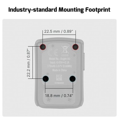 Osight 3 MOA with Magnetic Charging Cover