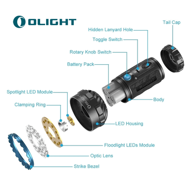Olight Marauder 2 Powerful Flashlight