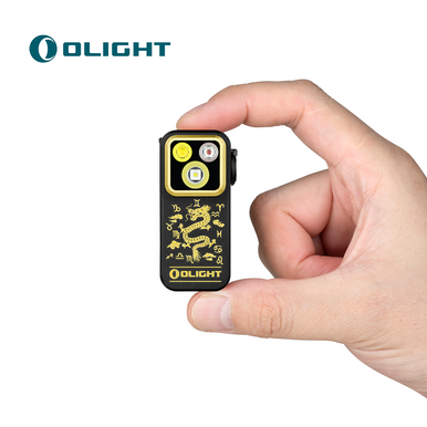 Oclip Pro Clip on Flashlight with Floodlight Spotlight and Red Light-Limit Color