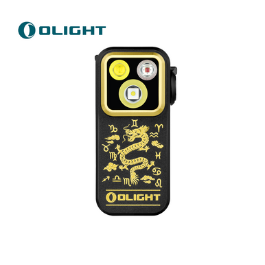 Oclip Pro Clip on Flashlight with Floodlight Spotlight and Red Light-Limit Color