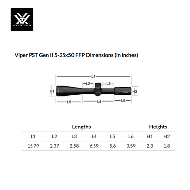 VIPER® PST GEN II 5-25X50 FFP