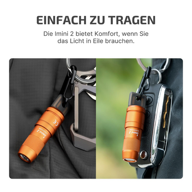 imini 2 Rechargeable Mini Flashlight