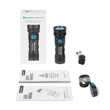Seeker 4 Mini White and UV LED Flashlight