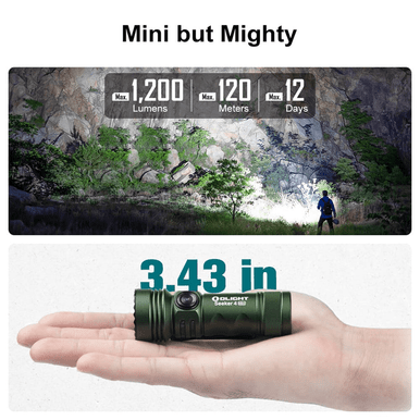 Seeker 4 Mini White and UV LED Flashlight