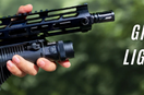 AGC 1600 Lumens Triangle Grip Tactical Flashlight with Green Laser - LumensGate