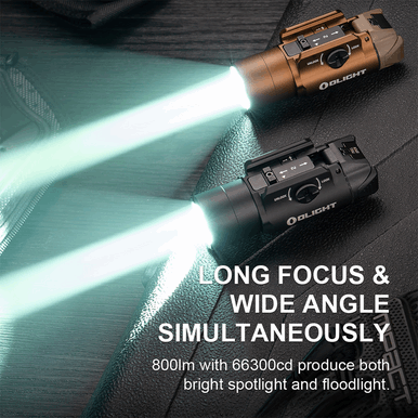 PL Turbo Tactical Light with Spotlight and Floodlight