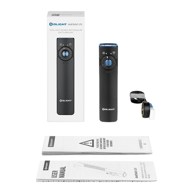 Arkfeld UV – White Light and UV Dual Light Sources Flashlight