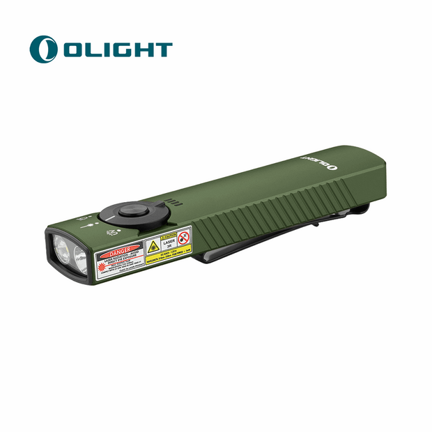 Arkfeld Pro Flat EDC Flashlight with LED Light, UV and Laser
