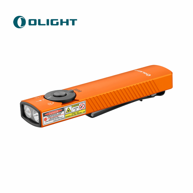 Arkfeld Pro Flat EDC Flashlight with LED Light, UV and Laser