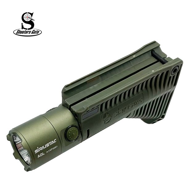 Shooters Gate Triangle Grip Tactical Flashlight w/ Strobe 1600 Lumens