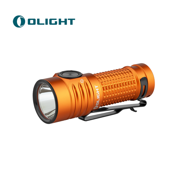 Olight Baton Turbo Compact EDC Flashlight with 510m Long-Range Beam