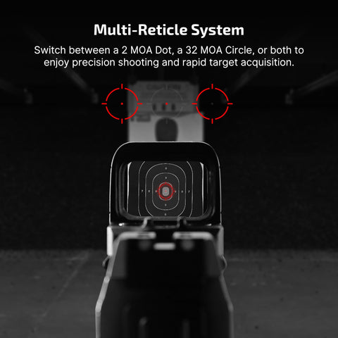 Osight S 2 MOA Dot & 32 MOA Circle with OAL Material