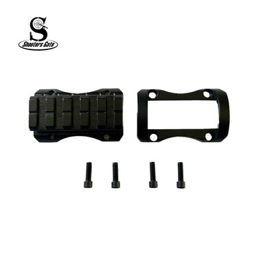 1” BARREL MOUNT, 5 slot weaver picatinny rail