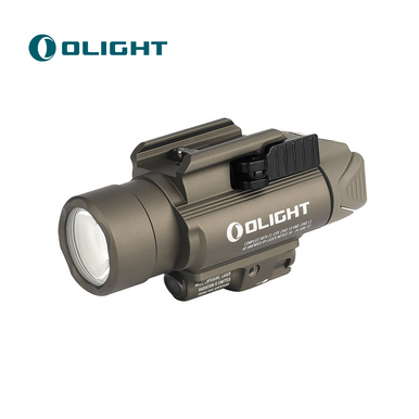 Olight Baldr Pro 1350lm  Light with Green Laser & Strobe C FDE C Tan