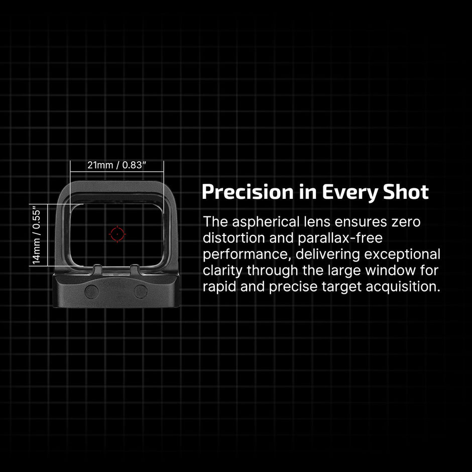 Osight S 2 MOA Dot & 32 MOA Circle with OAL Material