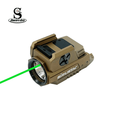 Shooters Gate HMGL 800 lm Rechargeable Green Laser Tactical Light w/ Strobe – Tan