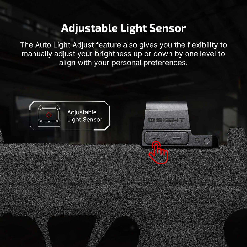 Osight S 2 MOA Dot & 32 MOA Circle with OAL Material