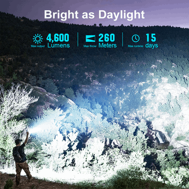 Seeker 4 Pro High Power Flashlight