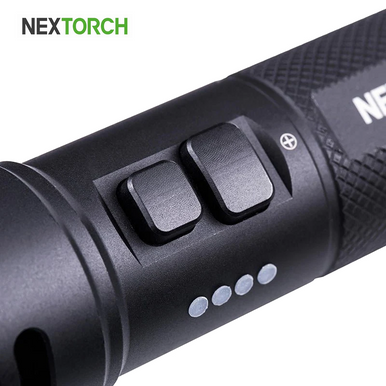 NEXTORCH P86 120 dB Whistle Flashlight - 1600 Lumens