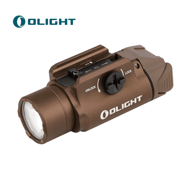 Olight PL-3R Valkyrie Rechargeable Rail Mounted Tactical Light C Desert Tan