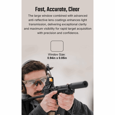 Osight X 3 MOA Dot & 32 MOA Circle with OAL Material