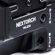 NEXTORCH WL22 650 Lumens Rechargeable Tactical Light with Laser Sight