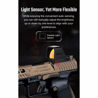 Osight X 3 MOA Dot & 32 MOA Circle with OAL Material