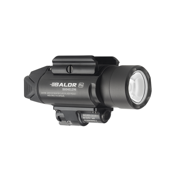 Olight Baldr Pro 1350lm  Light with Green Laser & Strobe C Black