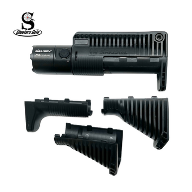 Shooters Gate Triangle Grip Tactical Flashlight w/ Strobe 1600 Lumens