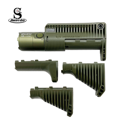 Shooters Gate Triangle Grip Tactical Flashlight w/ Strobe 1600 Lumens
