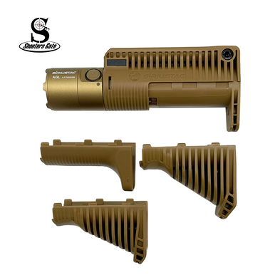 Shooters Gate Triangle Grip Tactical Flashlight w/ Strobe 1600 Lumens