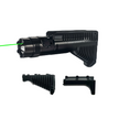 AGC 1600 Lumens Triangle Grip Tactical Flashlight with Green Laser