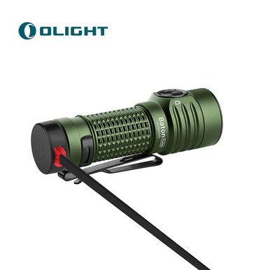 Olight Baton Turbo Compact EDC Flashlight with 510m Long-Range Beam
