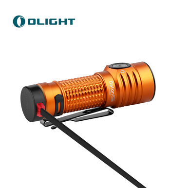 Olight Baton Turbo Compact EDC Flashlight with 510m Long-Range Beam