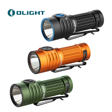 Olight Baton Turbo Compact EDC Flashlight with 510m Long-Range Beam