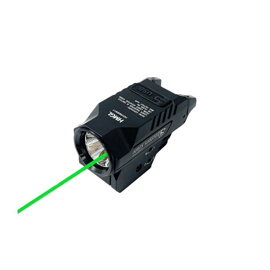 ShootersGate HMGL 800lm Rechargeable Green Laser Light with Strobe