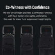 Osight SE Enclosed Optic with RMSc Footprint and Replaceable Battery