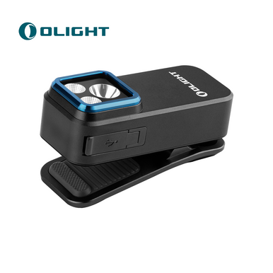 Oclip Pro Clip on Flashlight with Floodlight Spotlight and Red Light