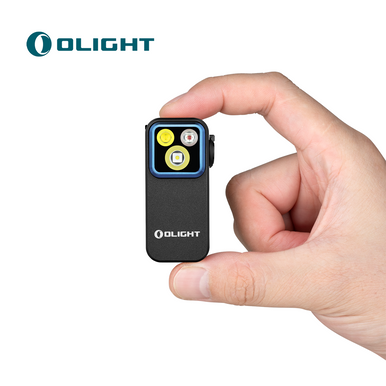 Oclip Pro Clip on Flashlight with Floodlight Spotlight and Red Light