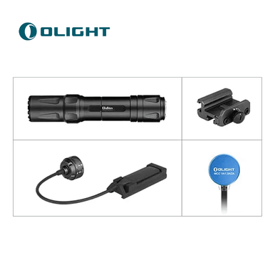 Olight Odin Tactical Rechargeable  Light with Mount and Remote Switch