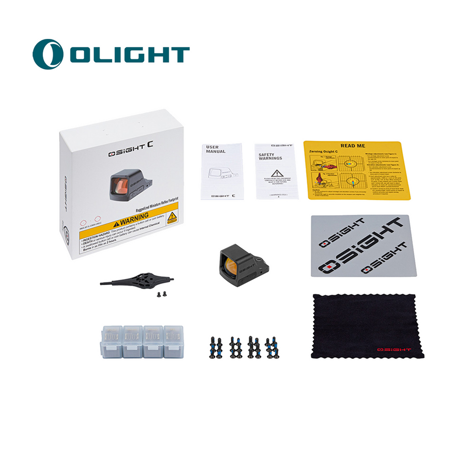Osight C Open Reflex Optic with Replaceable Side-Loading Battery