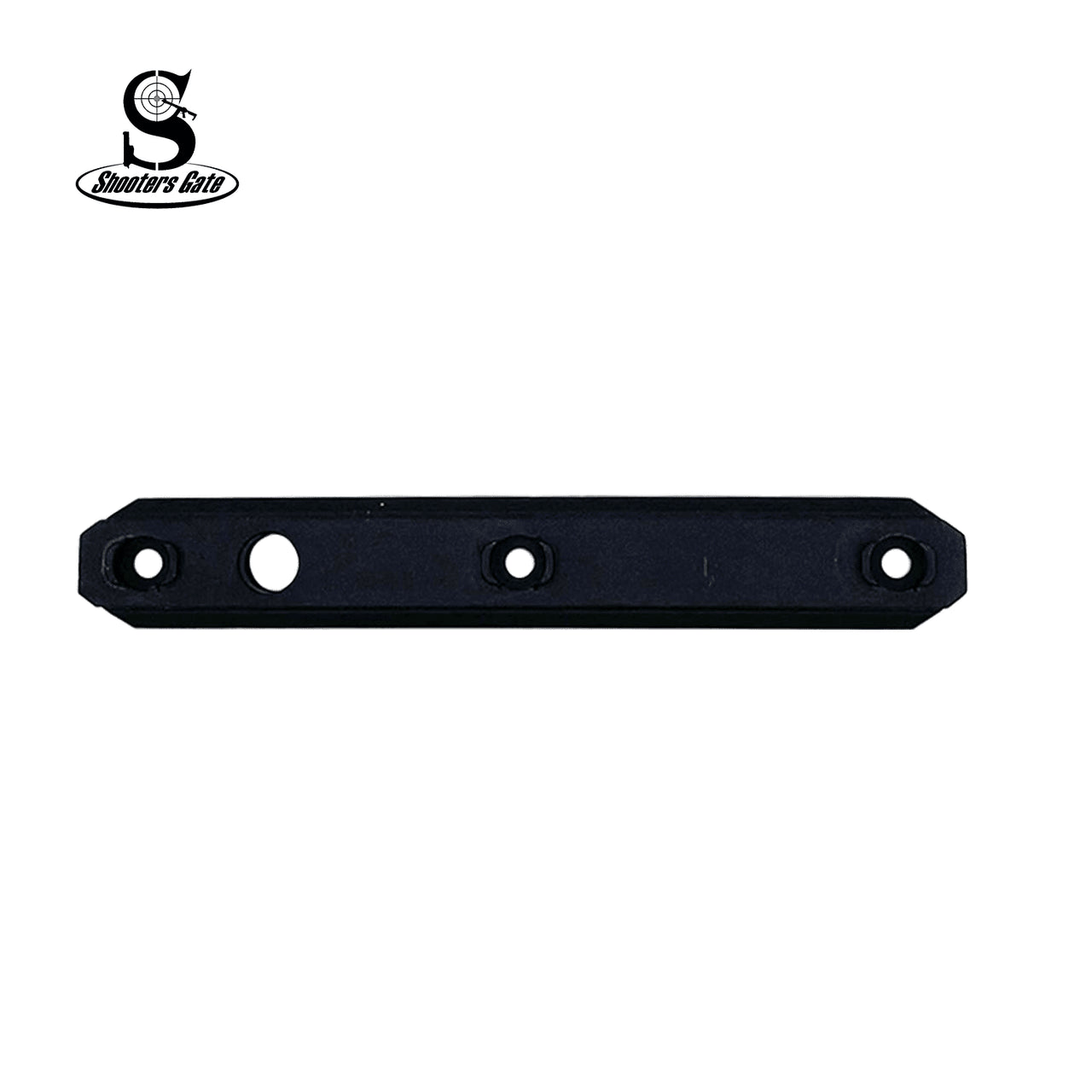 12 Slot Aluminum Picatinny Rail Section for M-LOK (5.5