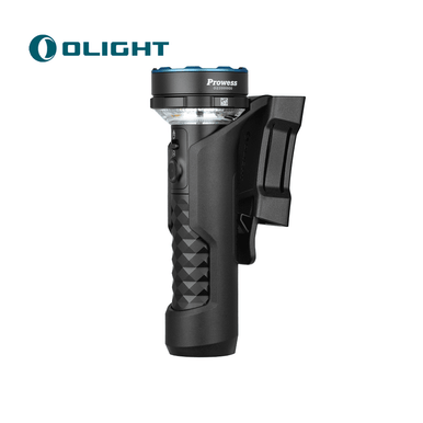 Prowess EDC flashlight with dual-direction illumination