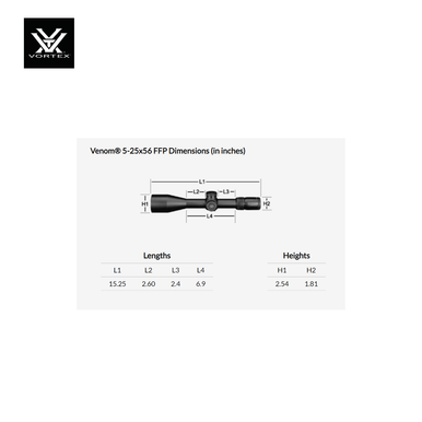 VENOM® 5-25X56 FFP